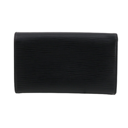 Epi Black Tri-Fold Wallet