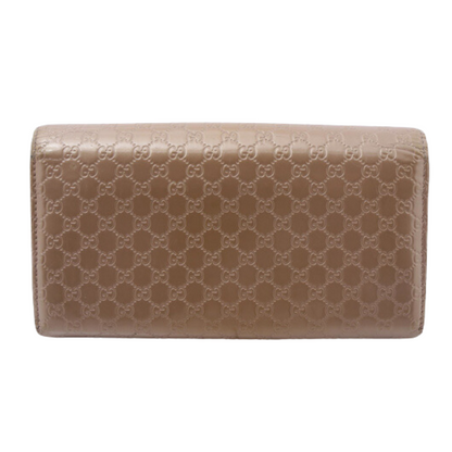 Pink Micro GG Long Wallet