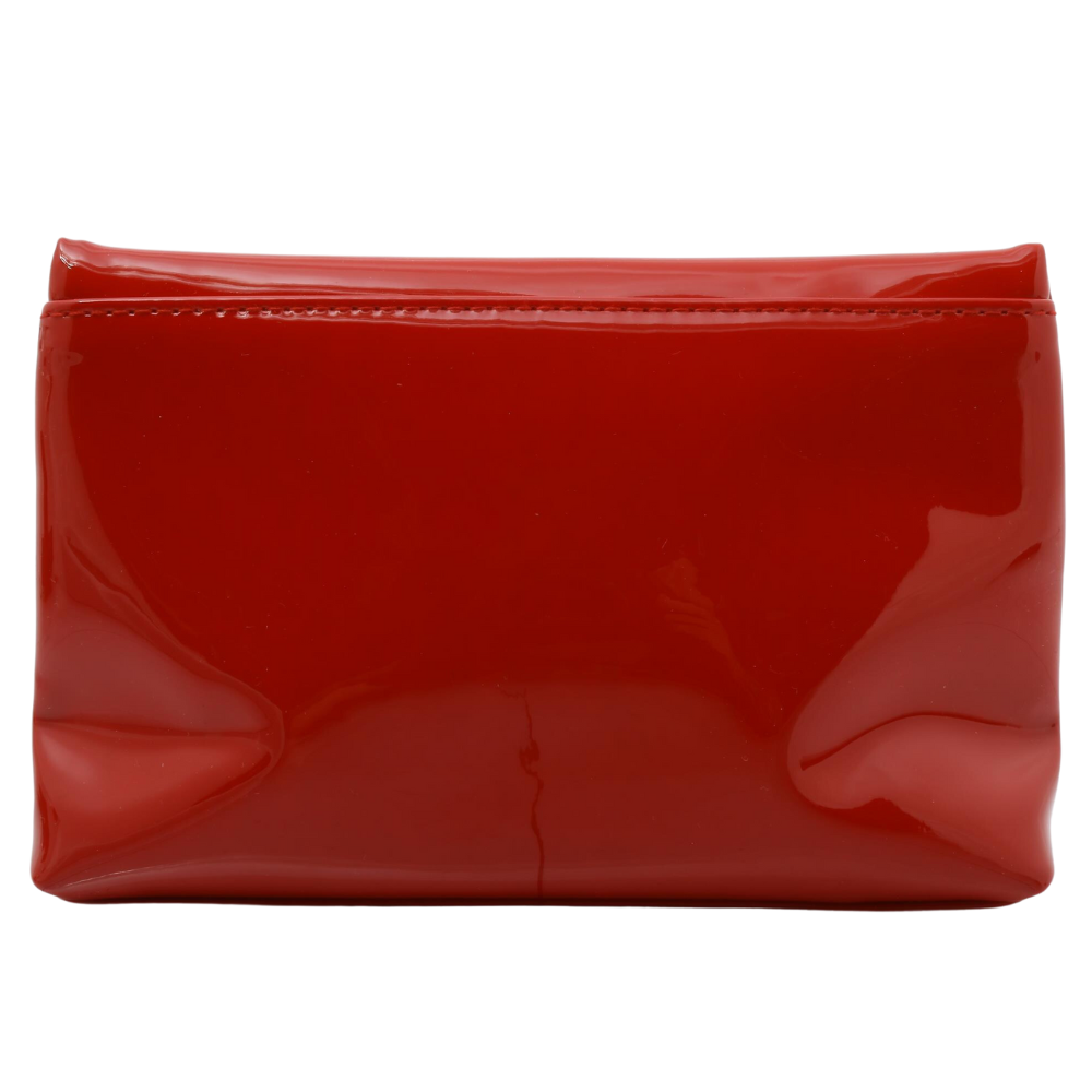 Red Leather Pouch