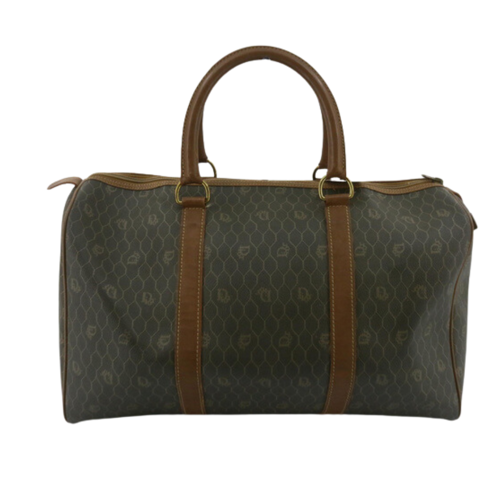 Green Honeycomb Boston bag