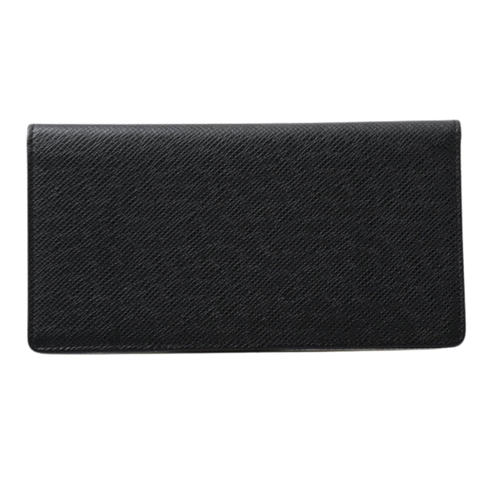 Taiga Black Long Wallet