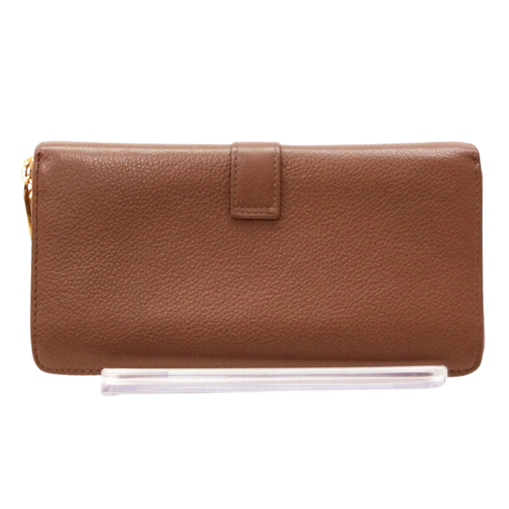 Brown Caviar Skin Cassandra Wallet