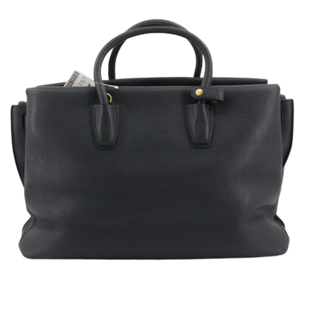 Black Leather Handbag