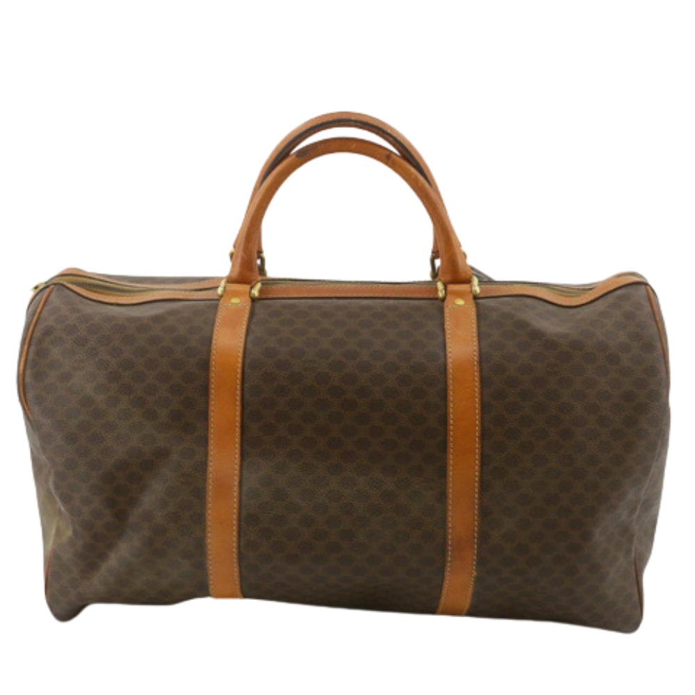 Brown Macadam Boston Bag