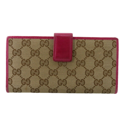 GG Canvas Long Wallet