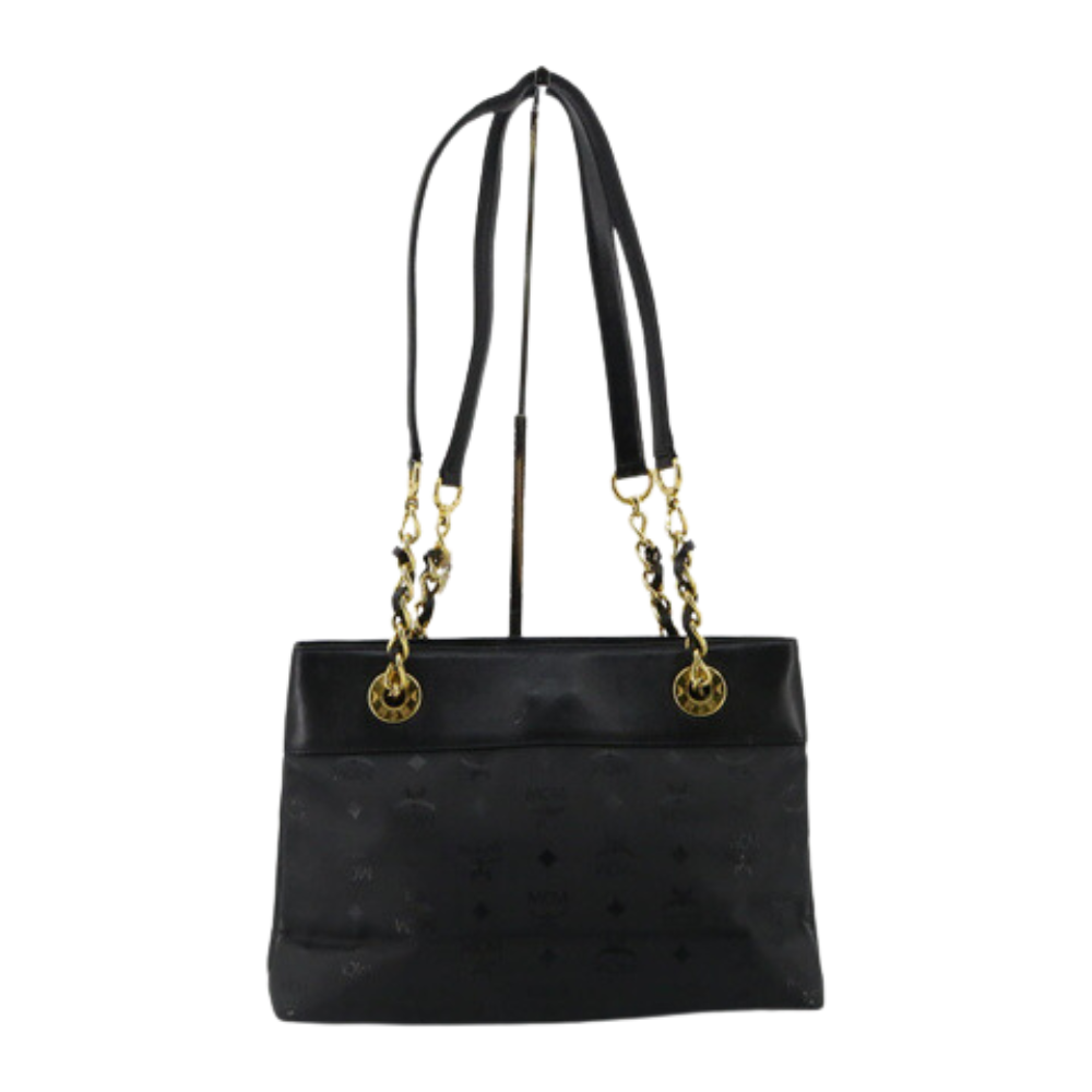 Black Visetos Tote Bag