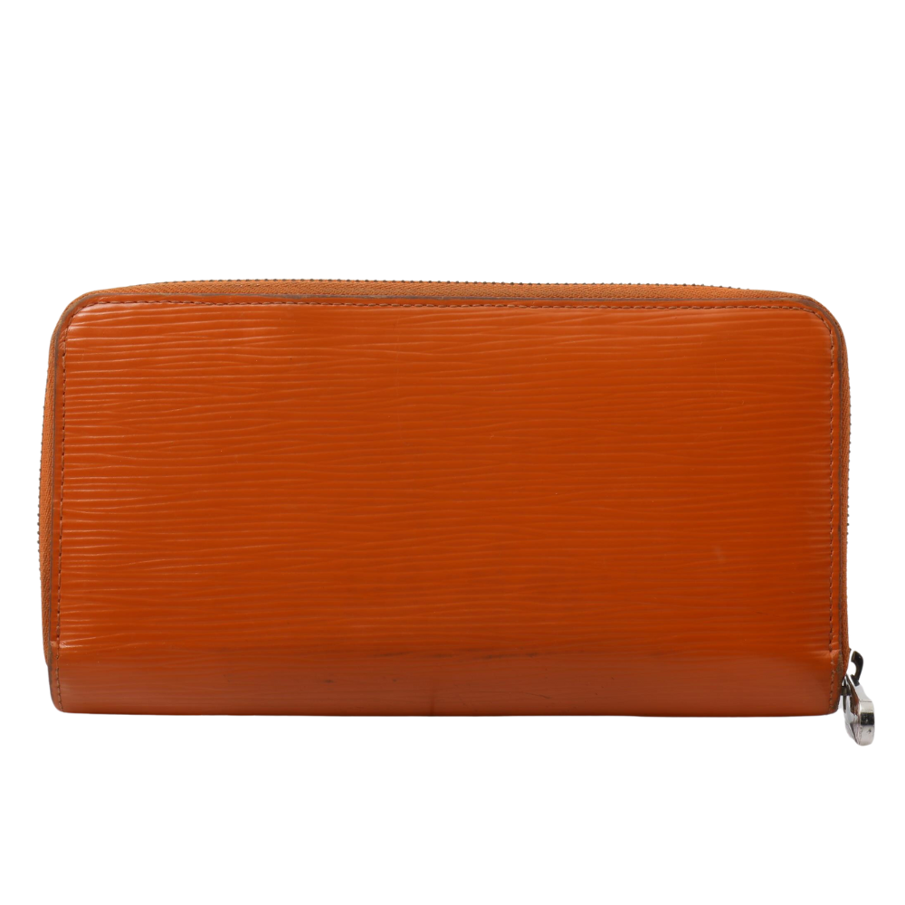 Epi Orange Zippy Wallet