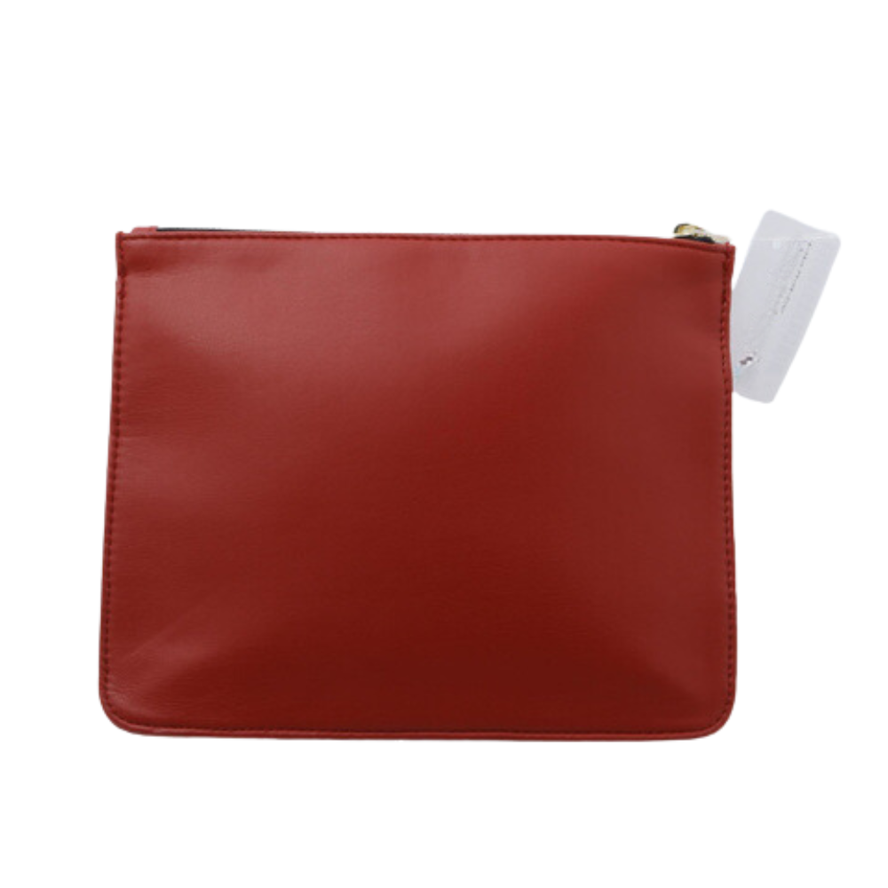 Red Leather Pouch