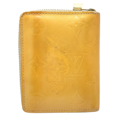 Vernis Yellow Zippy Wallet