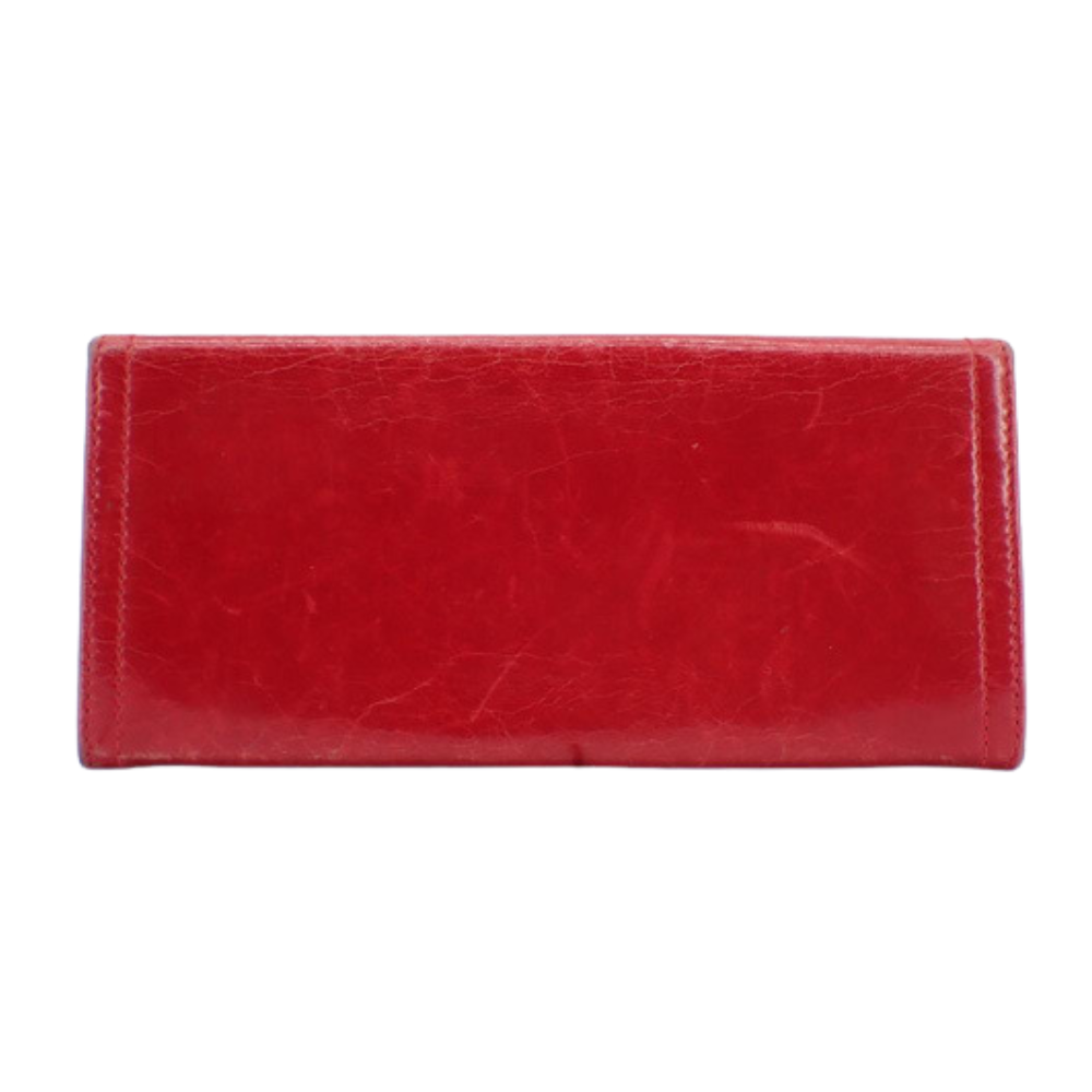 Red Long Wallet