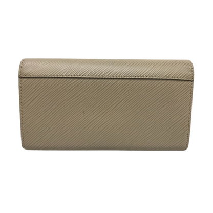 Epi Beige Twist Wallet