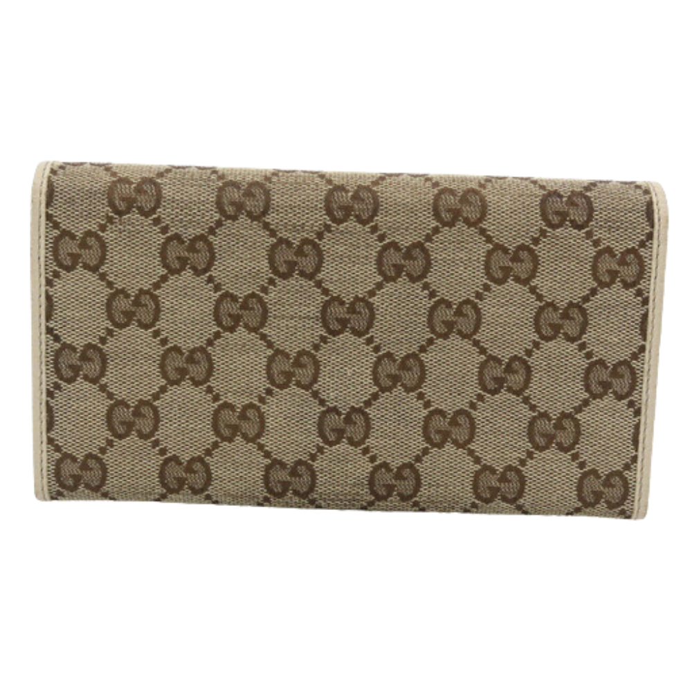 GG Canvas Long Wallet