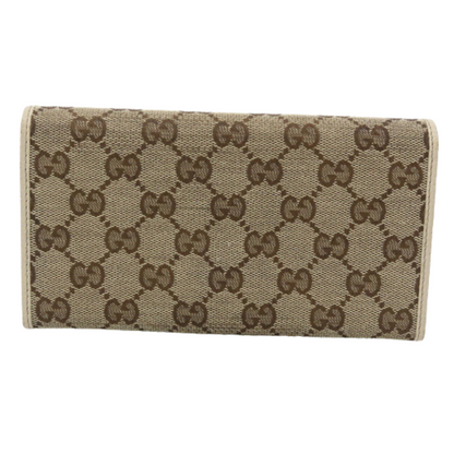 GG Canvas Long Wallet