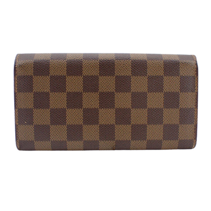 Damier Ebene Sarah Wallet