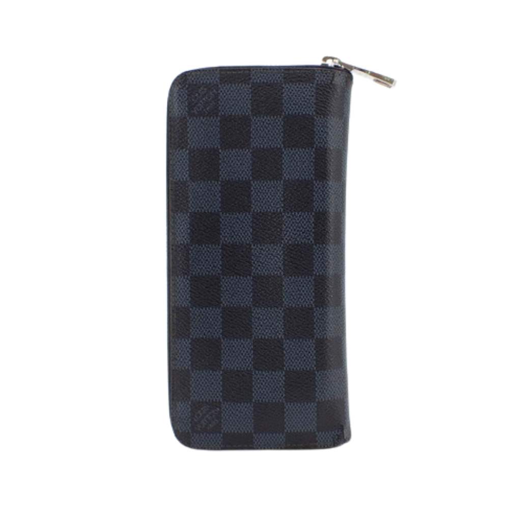 Damier Cobalt Vertical Zippy Wallet