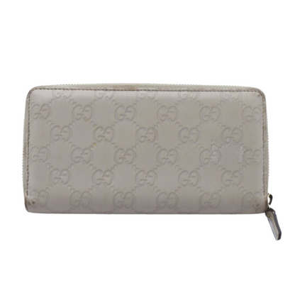 Gray Sima Zippy Long Wallet