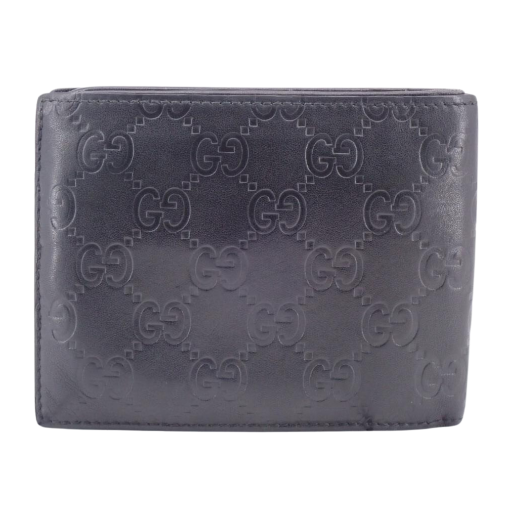 Black Sima Bi-fold Wallet