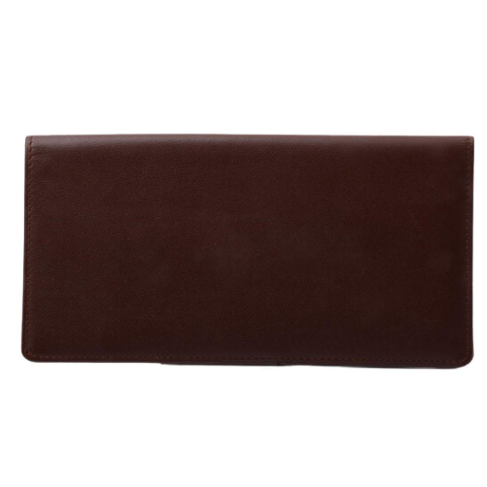 Bordeaux Bi-fold Long Wallet