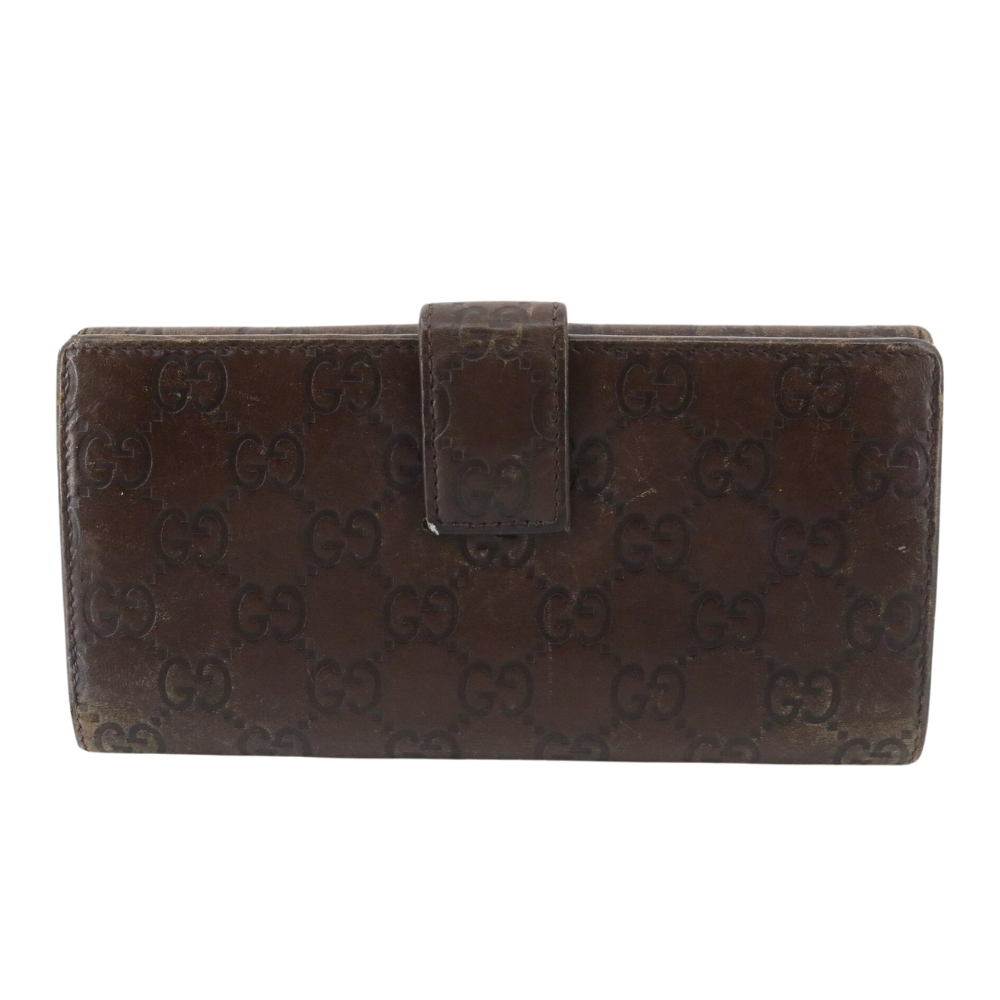 Brown Sima Long Wallet