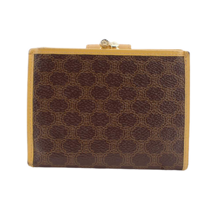 Brown Macadam Comapct Wallet