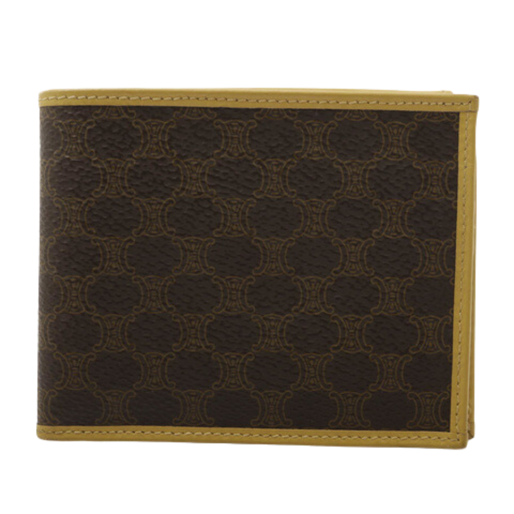 Brown Macadam Bi-fold Wallet