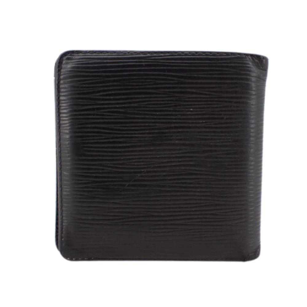 Epi Black Bi-Fold Wallet