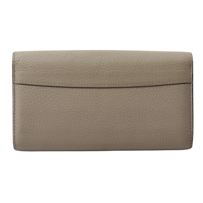 Taurillon Grey Capucines Wallet