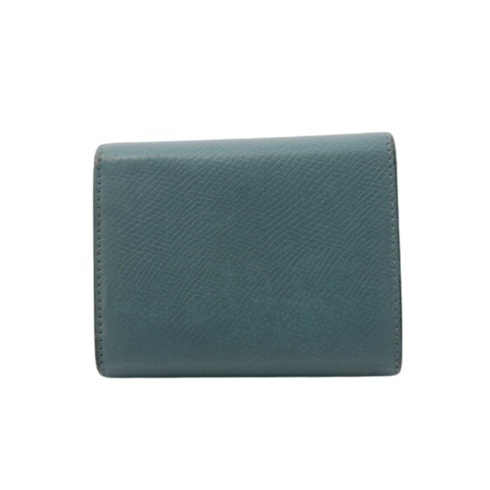 Blue Tri-Fold Wallet