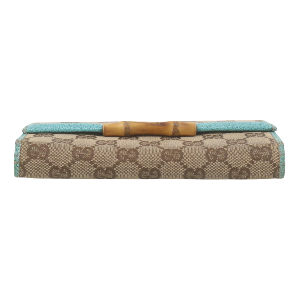 GG Bamboo Long Wallet