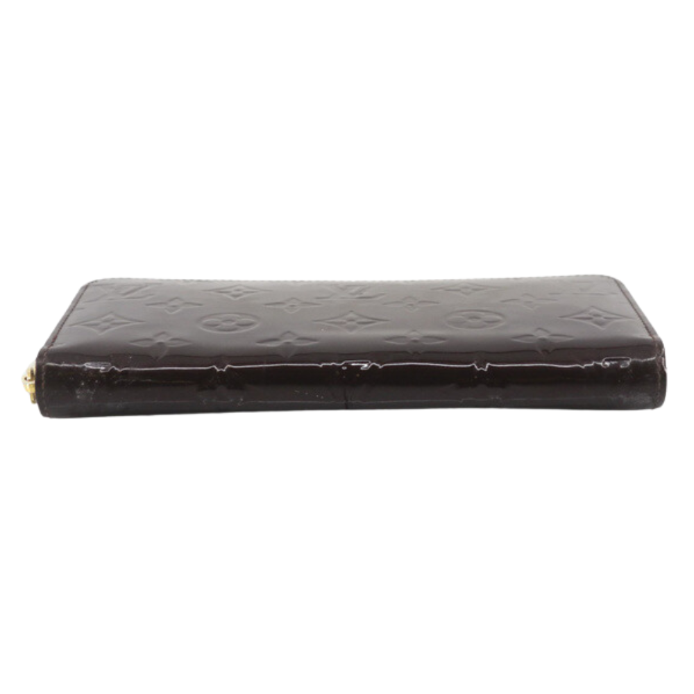 Vernis Burgundy Zippy Wallet