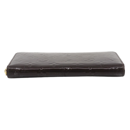 Vernis Burgundy Zippy Wallet