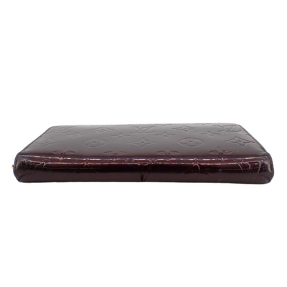 Vernis Burgundy Zippy Wallet