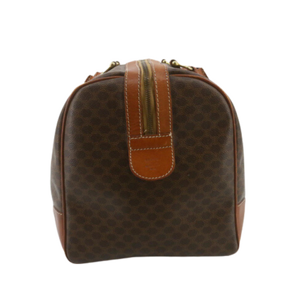 Brown Macadam Boston Bag