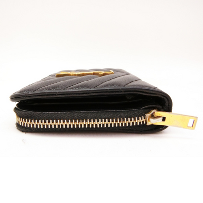 Black Caviar Skin Cassandra Wallet