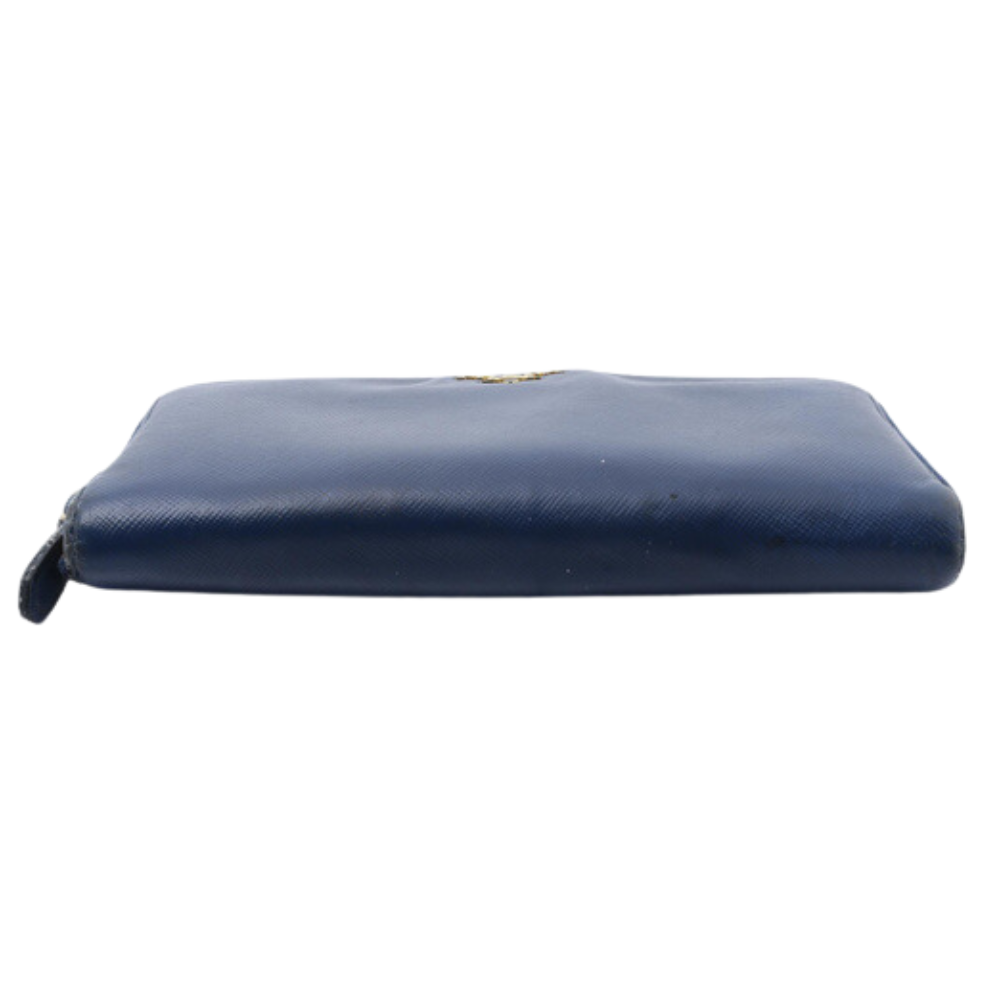 Blue Zippy Wallet