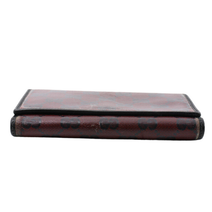 Maroon GG Supreme Tri-fold Wallet