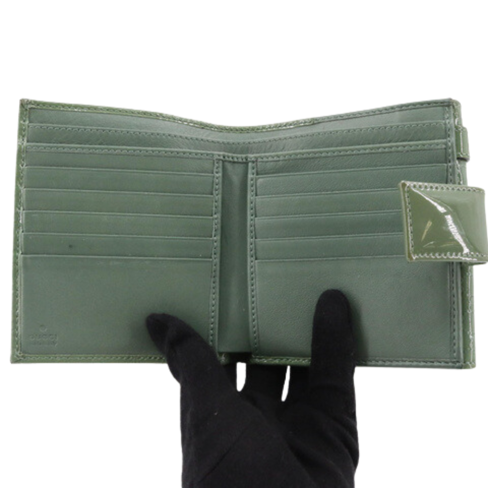 Green Sima Compact Wallet