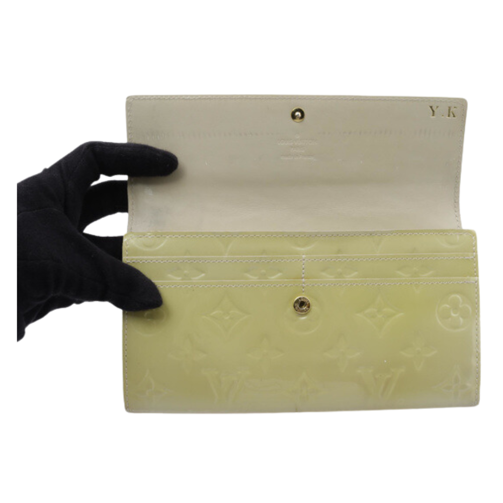 Vernis Yellow Sarah Wallet