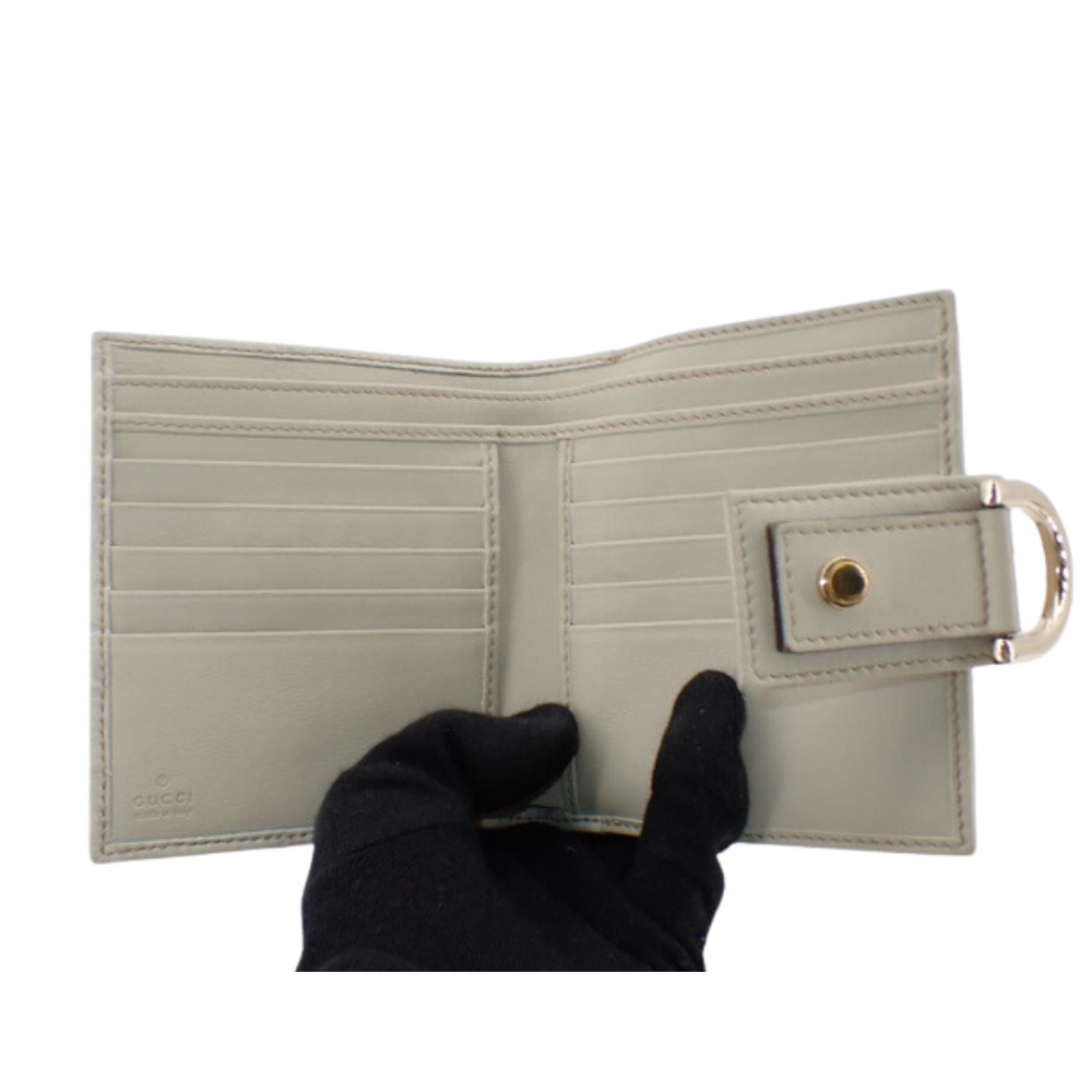 White Sima Compact Wallet