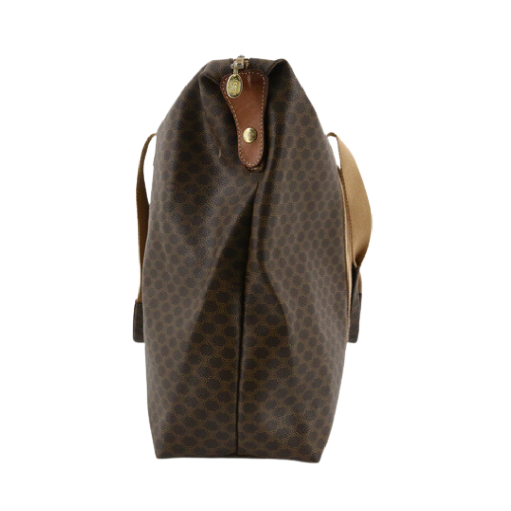 Brown Macadam Boston Bag