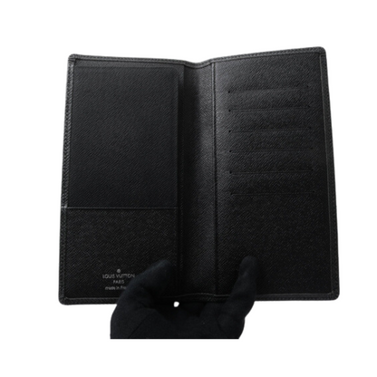 Taiga Black Long Wallet