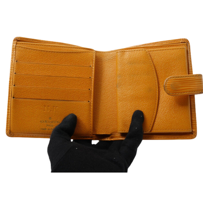 Epi Brown Compact Wallet