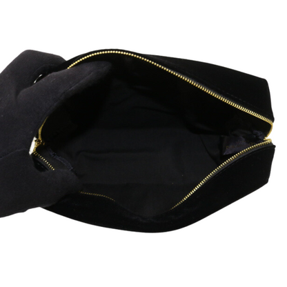 Black Velvet Cosmetic Pouch