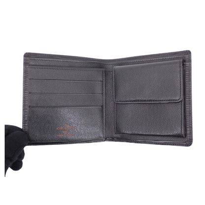 Epi Black Bi-fold Wallet