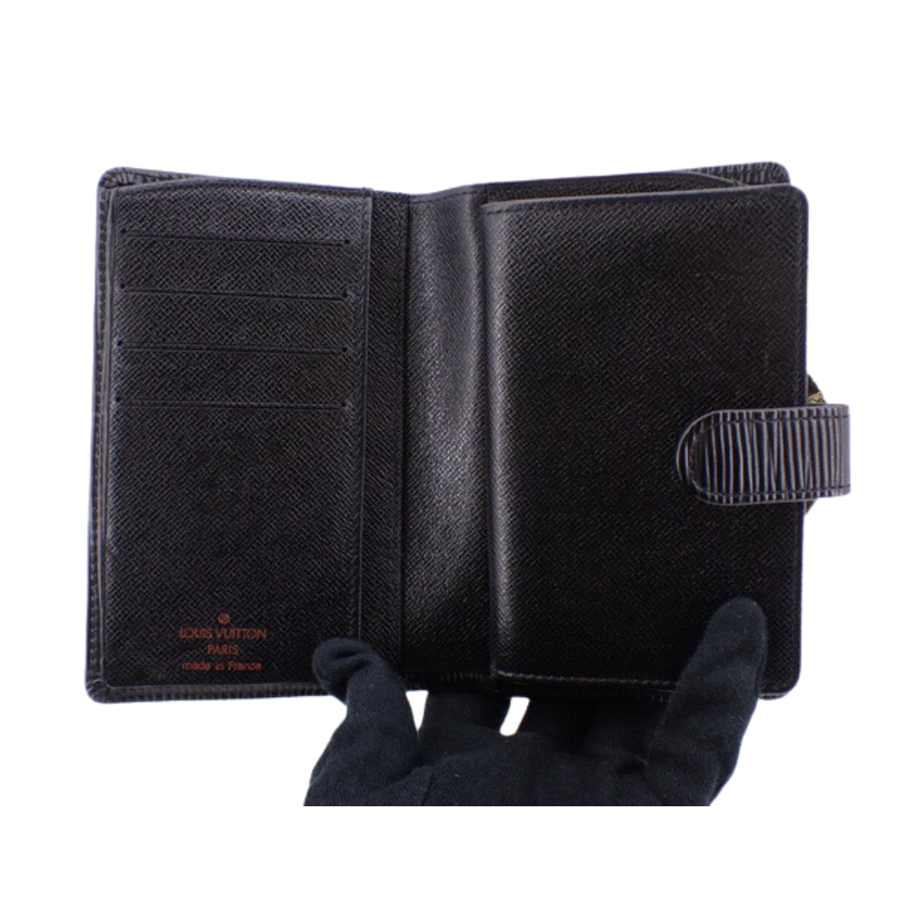 Epi Black Viennois Wallet