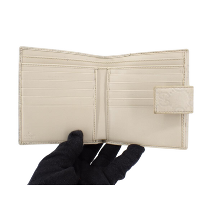 White Sima Compact Wallet