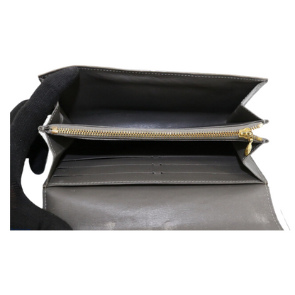 Green Bi-fold Long Wallet