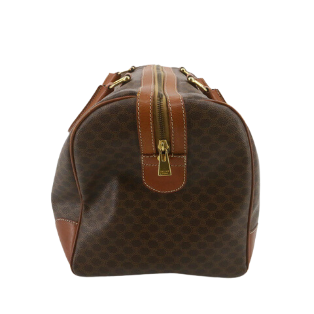 Brown Macadam Boston Bag