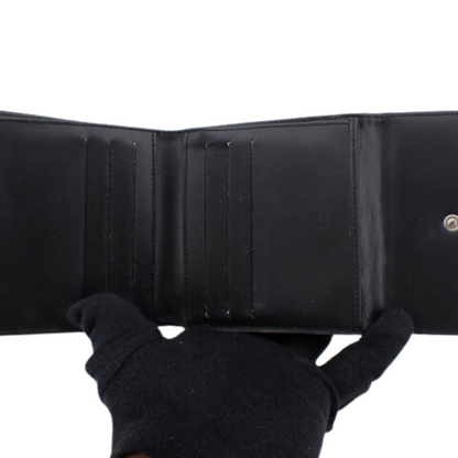 Black  W- Hook Wallet