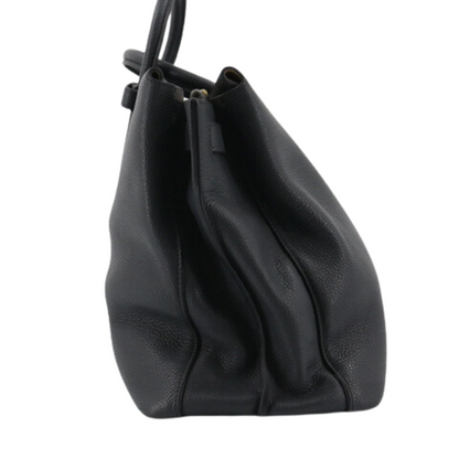 Black Leather Handbag